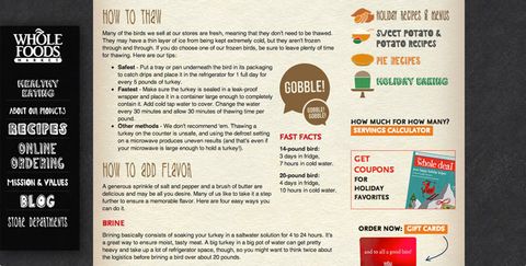 Holiday Turkey Guide