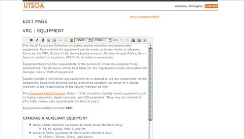 Page Editor